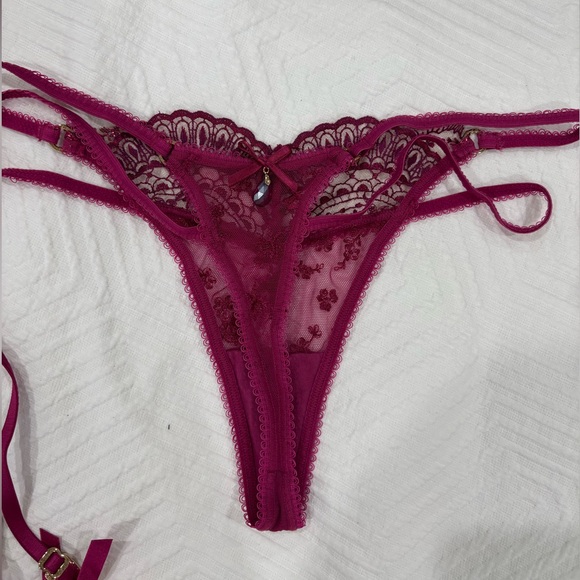 Honey Birdette Julie Matching 4 piece Lingerie Set - Picture 6 of 6